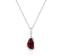 FANCIME Harry Potter x Collaboration - Philosopher’s Stone Necklace - Silver, Sterling Silver Pendant Necklace Jewellery Gift for Women Girls