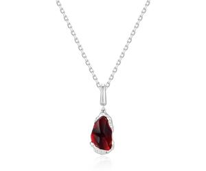 FANCIME Harry Potter x Collaboration - Philosopher’s Stone Necklace - Silver, Sterling Silver Pendant Necklace Jewellery Gift for Women Girls