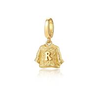 FANCIME Harry Potter x Collaboration - Ron Sweater Charm - Gold, Sterling Silver Charms Necklace Jewellery Gift for Women Girls