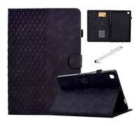 Fancity Étui pour Samsung Galaxy Tab A7 10,4" 2020, étui en daim avec support et mise en veille/réveil automatique intelligent pour Galaxy Tab A7 10,4" 2020 (modèle SM-T500/T505/T507), noir