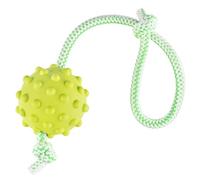 FANCY Balle avec Corde pour Chien 26 cm - Jouet Chien Résistant, Balle Chien Flottante avec Corde 26 cm, Jouet pour Chiots, Petits et Moyens Chiens