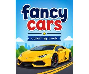 Fancy Cars Coloring Book