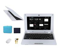 FANCY CHERRY 10 '' 8Go Ordinateur Portable Netbook Ordinateur Portable Ultrabook Android 4.4 Caméra WiFi HDMI (Sacoche + Souris + Tapis de Souris + écouteurs) (Argenté)