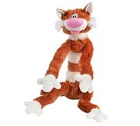 FANCY Coussin en Forme de Chat en Peluche Chaton Bacon 70 cm - Grosse Peluche Chat Long XXL Oreiller en Peluche Doudou Géant pour Dormir Coussin Décoratif Drole