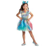 Fancy Dress Intl | Déguisement Rainbow Dash Enfant 3 Ans+ | Costume Multicolore Taille Unique | Ailes Et Queue De Poney Incluses | Tissu Confortable Lavable | Jeux De Rôle Et Anniversaires