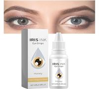 Fancy Drops Change Your Eye Color,IrisInk Eye Drops,Eye Color Changing Drops,Visibly Change Eye Color in Just 2 Hours Lighten & Brighten Your Eye Color (Brown)