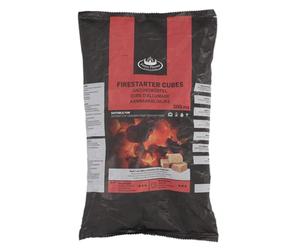 Fancy Flames Cubes Allume-feu En Bois Et Cire - Sachet De 300 Pièces