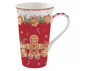 FANCY GINGERBREAD Coffret Mega Mug 60 cl Porcelaine EASYLIFE SC