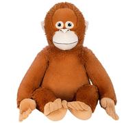 FANCY Grande Peluche Orang Outan Géant 68 cm | Peluche Singe Marron Doudou Jouet Animaux XXL Cadeau Saint Valentin Femme Homme Fille Garçon