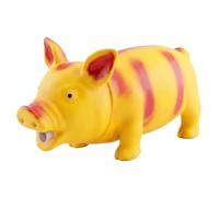 FANCY Jouet Cochon Qui Grogne pour Chien - Jouet d’Occupation pour Chien avec Bruit de Grognement pour Petites et Moyennes Races 20 cm