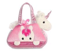 Fancy Pal Peek-A-Boo Unicorn In Carry Bag Plush Soft Toy