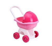 FANCY Poussette Rose pour Poupée, Landeau Poupée Fille 3 Ans et Plus Agés, Poussette Jouet Landau Poupon Taille Idéale pour Enfant