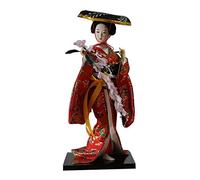 Fancy Pumpkin Poupée Japonaise Geisha Girl Geiko Kimono Doll Décoration Décoration Art Collection, E-05
