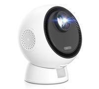 FancyAug Q1 - Projecteur intelligent Wi-Fi et Bluetooth, mise au point automatique, système Android, haut-parleur HiFi, résolution 4K 8K, portable