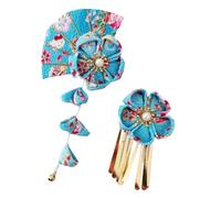 FANCYPUMPKIN Pinces à cheveux en éventail Sakura faites à la main de style japonais, accessoires pour cheveux kimono/hanfu/yukata pour cosplay/mariage-E10