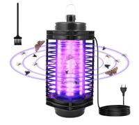 Fancysky Lampe Anti Moustique,UV Tueur d'Insectes Électrique Anti,Tueur de Moustiques Électronique,Peut être Utilisé à l'Intérieur et à l'Extérieur Convient aux Moustiques, Mites, Mouches, Araignées