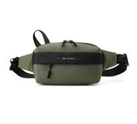 FANDARE 4 en 1 Sac Banane Sac bandoulière pour Homme Sac de Poitrine Sac à Main pour Homme Sacs à Dos porté Travers avec Bande réfléchissante Sacoche pour Cyclisme Voyage Sac d'épaule Vert
