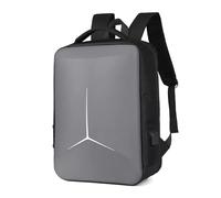 FANDARE Antivol Sac à Dos Ordinateur Portable 15.6 Pouces Sac à Dos de Voyage avec Ouverture à 180 degrés Sac à Dos de Voyage avec USB Homme Femme Cartable Sac de Travail Université Daypack Gris