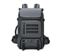 FANDARE Antivol Sac à Dos Ordinateur Portable Femme Homme Sac à Dos Rolltop Sac a Dos Voyage avec USB Homme Sac à Main avec Compartiment à Chaussures Sac à Dos de Voyage Cartable Gris