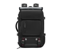 FANDARE Antivol Serviettes Sac à Dos Ordinateur Portable Femme Homme Sac à bandoulière Sac à Dos Rolltop Sac a Dos Voyage avec USB Sac à Main avec Compartiment à Chaussures Cartable Noir