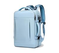 FANDARE Baggage Cabine 32X29X45 Sac à Dos Ryanair Femme Homme Extensible 24-42L Bagage à Main avec USB Sac de Voyage Sac à Dos Elegant Sac de Week-End Fonctionnel Sac Travail Sacs à Dos Loisir Bleu