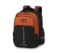 FANDARE Cartable École Primaire Fille Garçon Sac à Dos Léger & Imperméable Multipoches avec Bretelles Respirantes Multi-Compartiments Marron