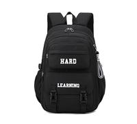 FANDARE Cartables Scolaires Sacs à Dos Loisir Filles Garçons Sacs à Dos pour Enfant Sacs portés Dos Sacs à Livres d’élèves du Primaire et du secondaire Sac d'épaule Université Sacs à Dos Noir