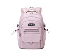 FANDARE Décontractée Sac à Dos Sac Scolaire Collège Cartables Fille Garçons Sac d'école pour 15.6 Pouce Laptop Casual Daypacks pour Université Outdoor Voyage Travail Imperméable Polyester Violet