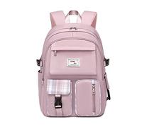 FANDARE Décontractée Sac à Dos Scolaire Collège Cartables Fille Garçons Sac d'école pour 15.6 Pouce Laptop Sacs Scolaires Casual Daypacks pour Université Outdoor Voyage Travail Violet