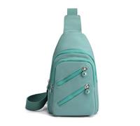 FANDARE Élégante Sac à poitrine Femme Bandoulière Sacoche Dame Sacs traversants Sacs à dos porté travers avec trou pour écouteurs Sac porté épaule Voyage Sac messager Outdoor urbain Sac de sport