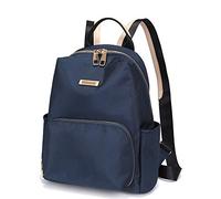 FANDARE Femme Sac à Dos de Loisirs Fille Sacs Scolaires Backpack pour Université Travai Voyage Rendez-Vous Fête Sac à Dos Durable Polyester Bleu
