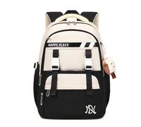 FANDARE Femme Sacs à Dos Loisir Cartables Scolaires Filles Sac a Dos College Cartable Fille Primaire Voyage Garçon Sac Ecole Sac Weekend Cartables Scolaires Sac a Dos Ecole School Daypack Noir