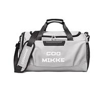 FANDARE Femme Sacs de Voyage Homme Sacs de Sport Cabas de Fitness Sacs de Sport Grand Format Sac à Main Sac à Dos Weekend Voyage Grande capacité Sacs polochons Gris