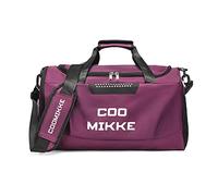 FANDARE Femme Sacs de Voyage Homme Sacs de Sport Cabas de Fitness Sacs de Sport Grand Format Sac à Main Sac à Dos Weekend Voyage Grande capacité Sacs polochons Violet foncé