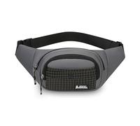 FANDARE Grand Sacs Bananes Ville Ceinture de Course Femme Homme, Sacoche à Poitrine 3 Poches, avec Sangle Réglable Sac Bandoulière pour Cyclisme, randonnée,Jogging,Voyages,l'extérieur Gris C