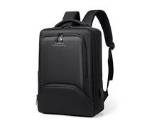 FANDARE Homme Sac à Dos Ordinateur Sac a Dos d'affaires Sac a Dos avec USB Sac d'école pour Un Ordinateur Portable de 15,6 Pouces Sac à Dos de Voyage d'affaires Scolaire Noir