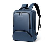 FANDARE Homme Sac à Dos Ordinateur Sac a Dos d'affaires Sac a Dos avec USB Sac d'école pour Un Ordinateur Portable de 15,6 Pouces Sac à Dos de Voyage d'affaires Scolaire Bleu