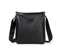 FANDARE Homme Sacs bandoulière Cuir PU Sac Messager bandoulière porté épaule Crossbody Bag Léger élégant Cartable Porte-Documents Business Main Entreprise Voyage Attaché-Case Pochette Noir