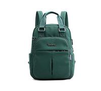 FANDARE Laptop Sac À Dos Sacs Scolaires Cartables avec USB Adolescent Sac d'école Loisir Filles Sacs de Voyage Daypacks Femmes pour Outdoor Campus Randonnée Décontracté Imperméable Nylon Vert