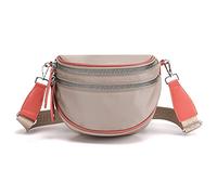 FANDARE Léger Sac à Bandoulière Polyvalent Sacs D'épaule Besaces Poitrine Poche Sling Porté Epaule Sacoche Les Adolescents Hommes Femmes Imperméable Nylon pour Voyage École Sports Crossbody Kaki A