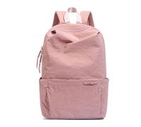 FANDARE Léger Sac à Dos Loisir Lycée Ado Étudiant Cartable Scolaire pour Garçon Fille Sacs d'École Travail Voyage pour Collège Université Ordinateur Portable 15 Pouces Femme Homme School Bag Rose