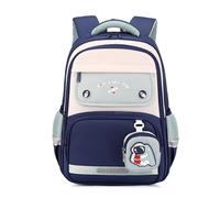 FANDARE Léger Sacs à Dos pour Enfants avec Porte-Monnaie Sac a Dos Loisir d'école d'écolier Junior Cartable réfléchissant Fille Scolaire Primaire Élémentaire Collège Ecole Daypacks Vert Gris Bleu