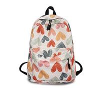 FANDARE Loisir Sac À Dos Collège Sacs Scolaires Cartables Adolescent Sac d'école Garçons Filles Casual Daypacks Sac Ecole pour Homme Femme Outdoor Voyage Campus Université Étanche Polyester, L'amour