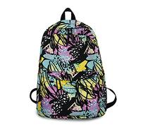 FANDARE Loisir Sac À Dos Collège Sacs Scolaires Cartables Adolescent Sac d'école Garçons Filles Casual Daypacks Sac Ecole pour Homme Femme Outdoor Voyage Campus Université Étanche Polyester Graffiti