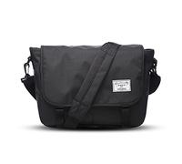 FANDARE Messenger Bag Sac Bandoulière Laptop Briefcase Sacs Portés épaule Sac de Sport Travail Ecole Cartable Polyester Noir