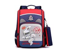FANDARE Mignonne Sac à Dos pour Enfant Sacs Scolaires Réfléchissant Cartables Filles Garçons Sac d'école Sacs Scolaires pour 1-6 Années Enfant Fille Fils Voyage école Daypacks avec étui à Crayons
