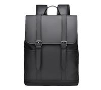 FANDARE Mode Sac à Dos Ordinateur Portable Homme Femme Sac à Main Imperméable PU Cuir Sac à Dos Polyvalent Sac à Dos de Voyage Cartable Fonctionnel Université Sacs à Dos Loisir Noir