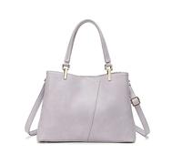 FANDARE Mode Sac à Main Femme Étanche Sac portés Épaule Sac Messager PU Cuir Sacs à Bandoulière pour Voyage Travail Achats Fête Taro Violet