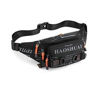 FANDARE Mode Sac de Ceinture et Bandoulière Homme Sling Bag Femme Sac Poitrine Petites Sacoches pour Cyclisme, Sport et Voyage