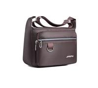 FANDARE Moderne Sac Bandoulière Homme Business Casual, Sacs Messenger, Sacoche D'épaule Cartable pour Tablet 7.9 Pouces, pour Voyage, Bureau, Ville, Loisirs et Week-endBrun